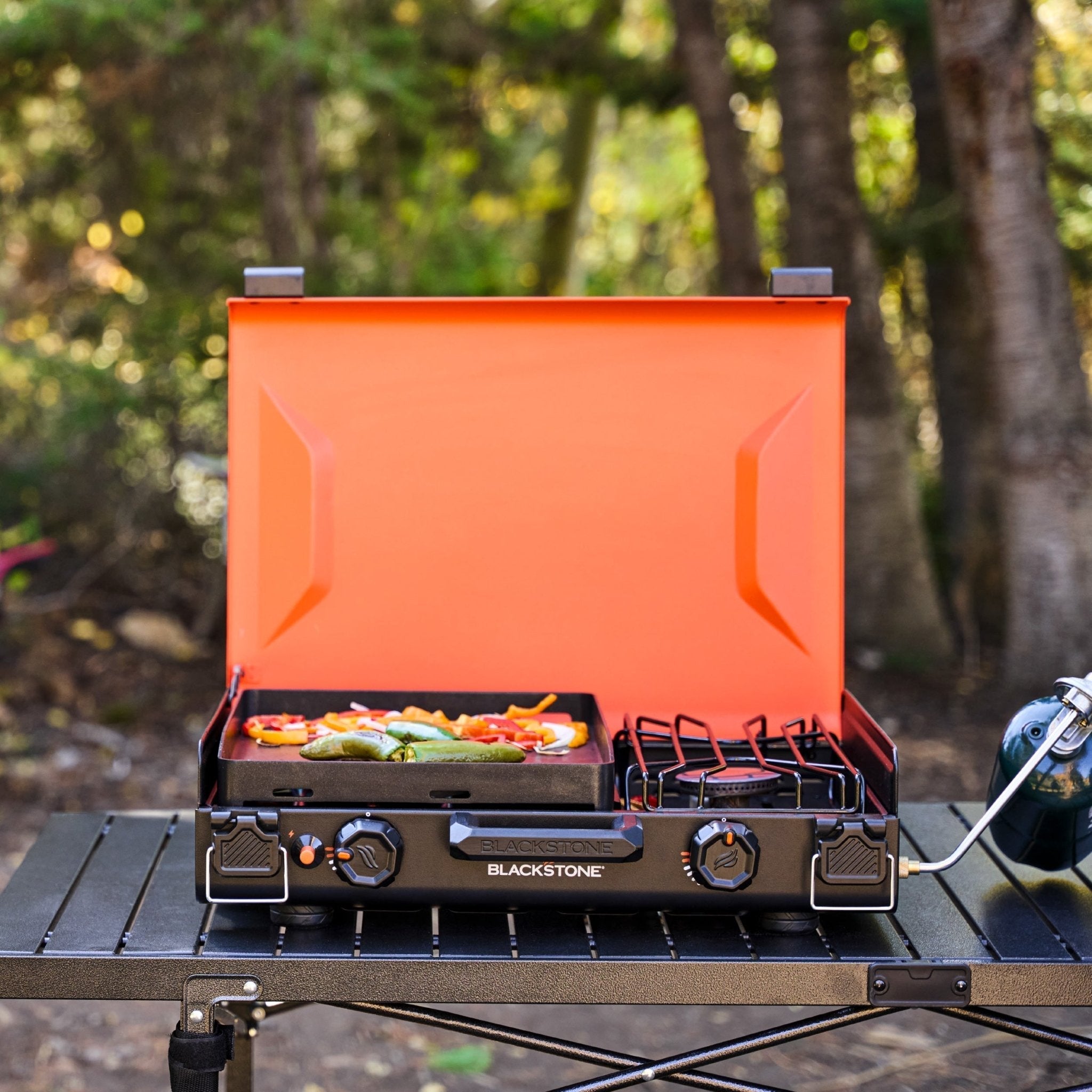 14" Griddle with Side Burner