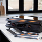 22" Electric Tabletop Griddle with Cart