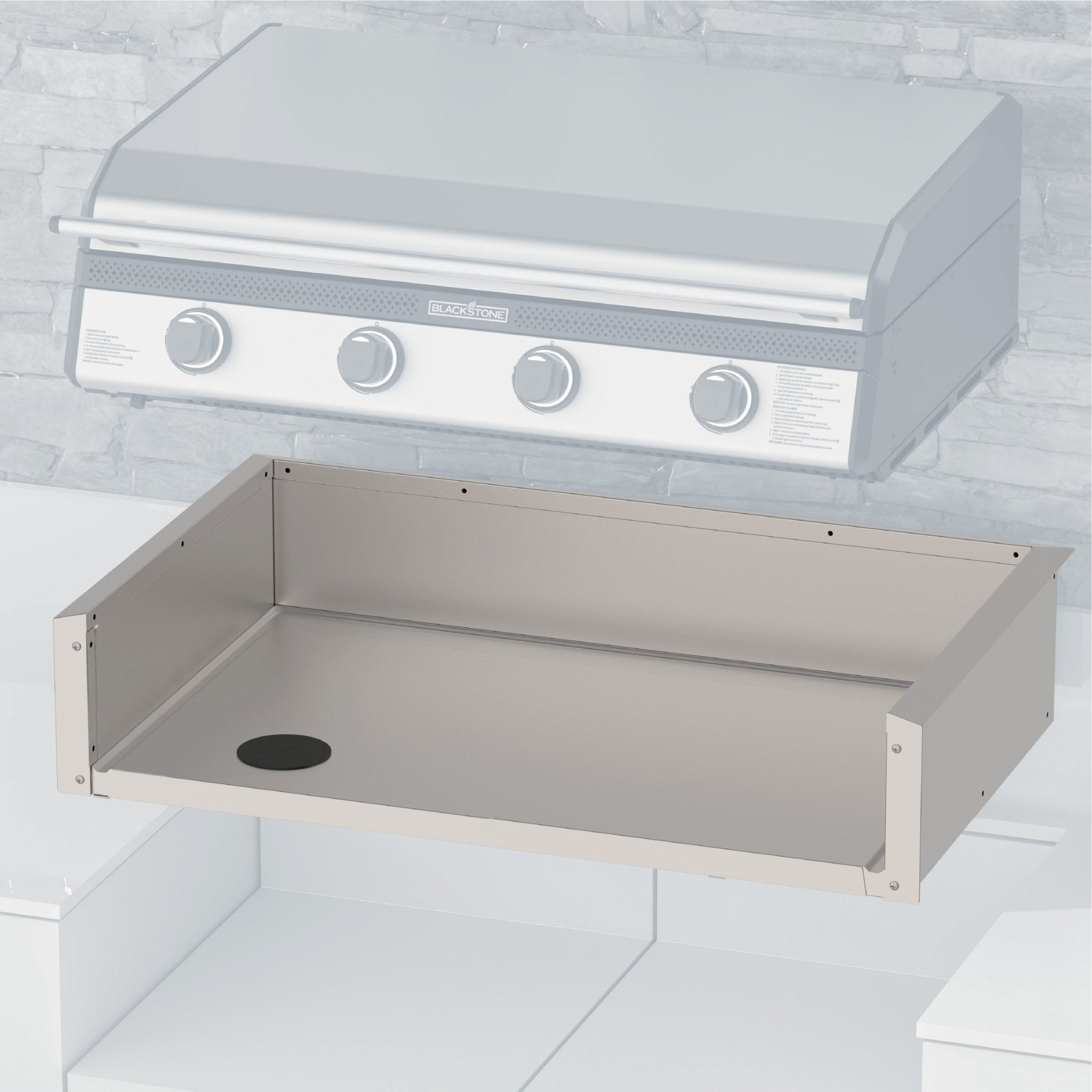 36" Drop-in Griddle Insulating Jacket and Trim Kit