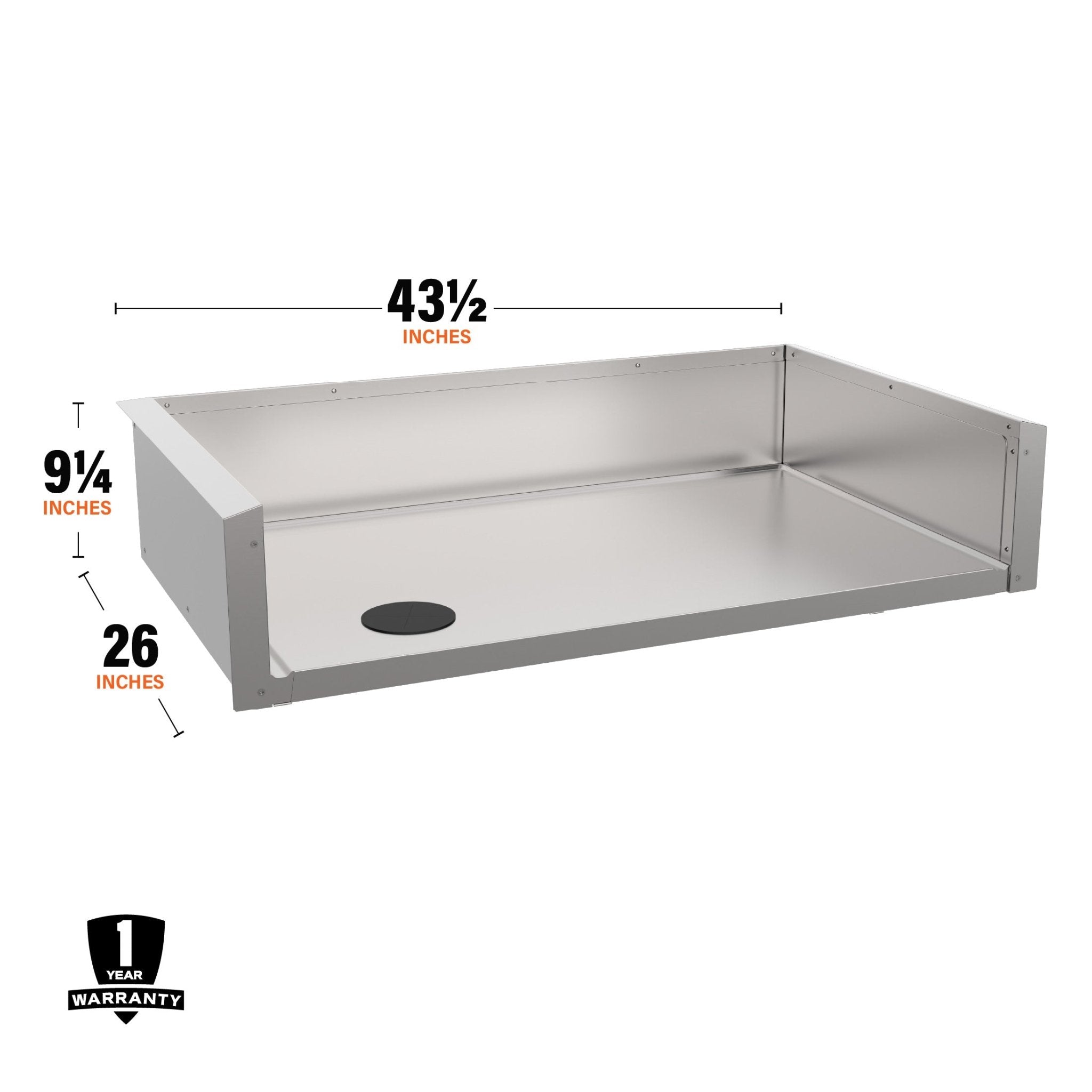 36" Drop-in Griddle Insulating Jacket and Trim Kit