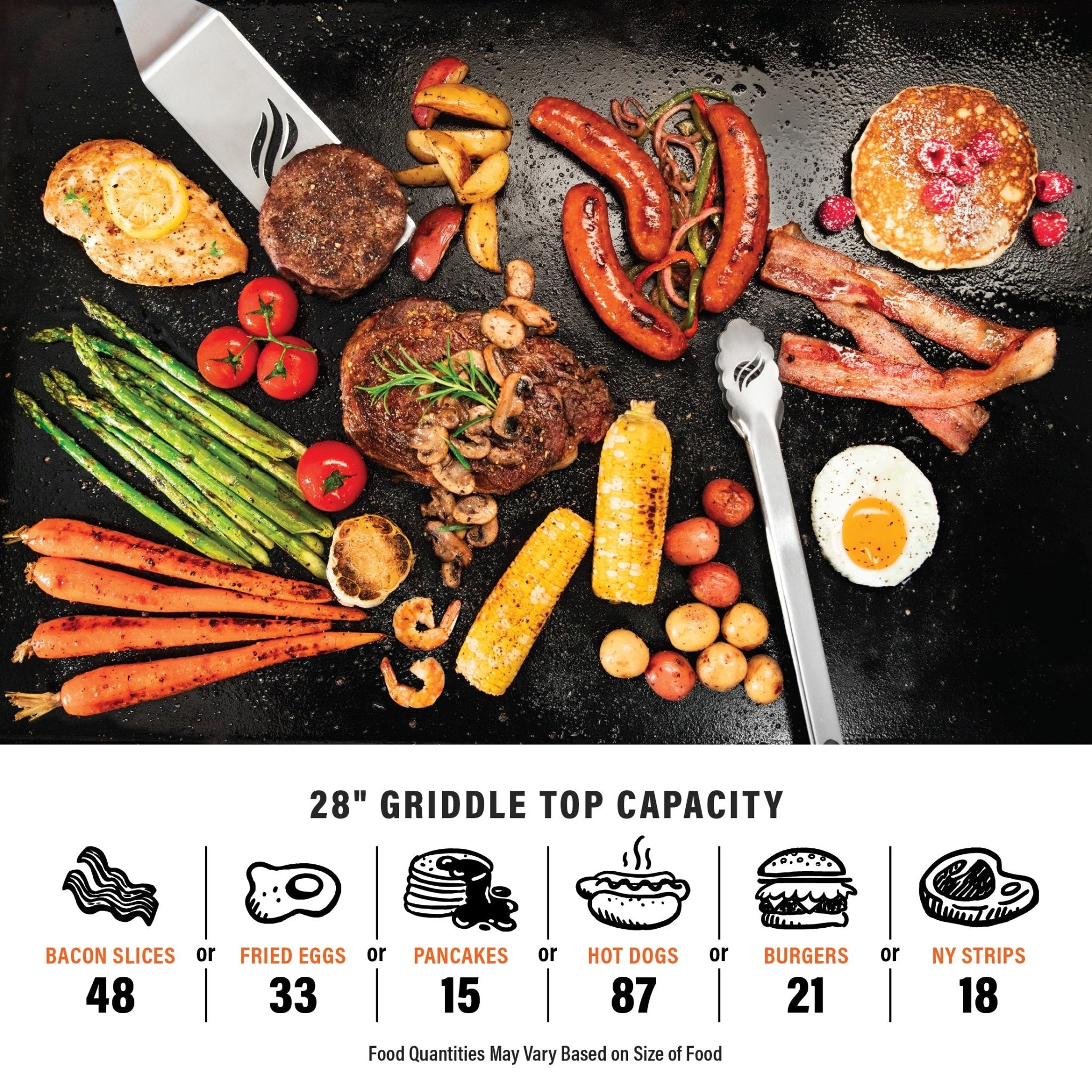 Original 28" Omnivore Griddle with Hard Cover