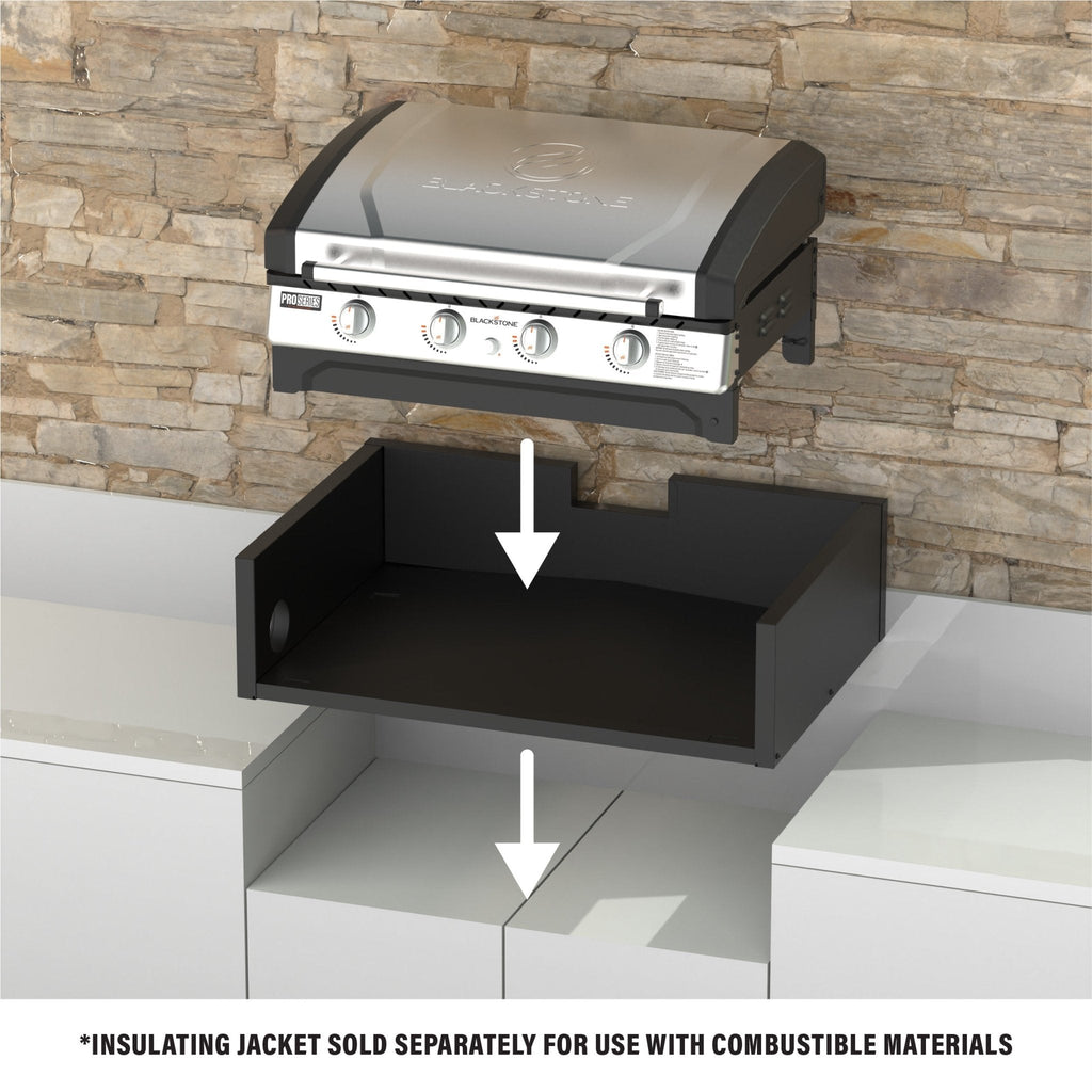 36" Drop-in Griddle with Hood (Natural Gas)